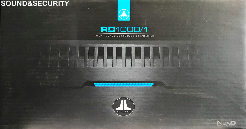 JL AUDIO RD1000/1 CLASS D MONOBLOCK SUBWOOFER AMPLIFIER, 1000W