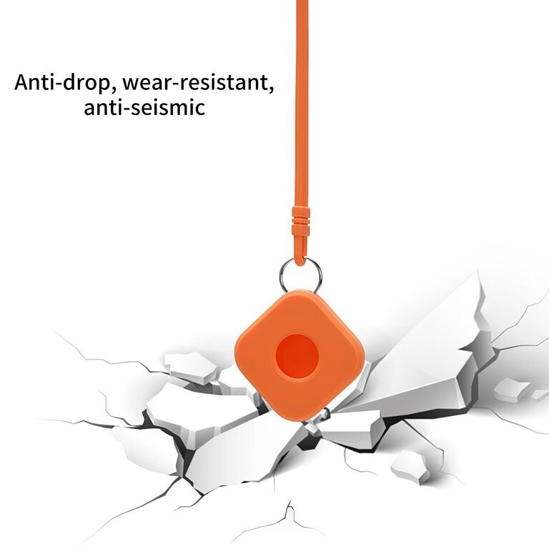 For Apple AirTag/Or Small Tracker, Protector case With Key Chain Or Wrist Strap