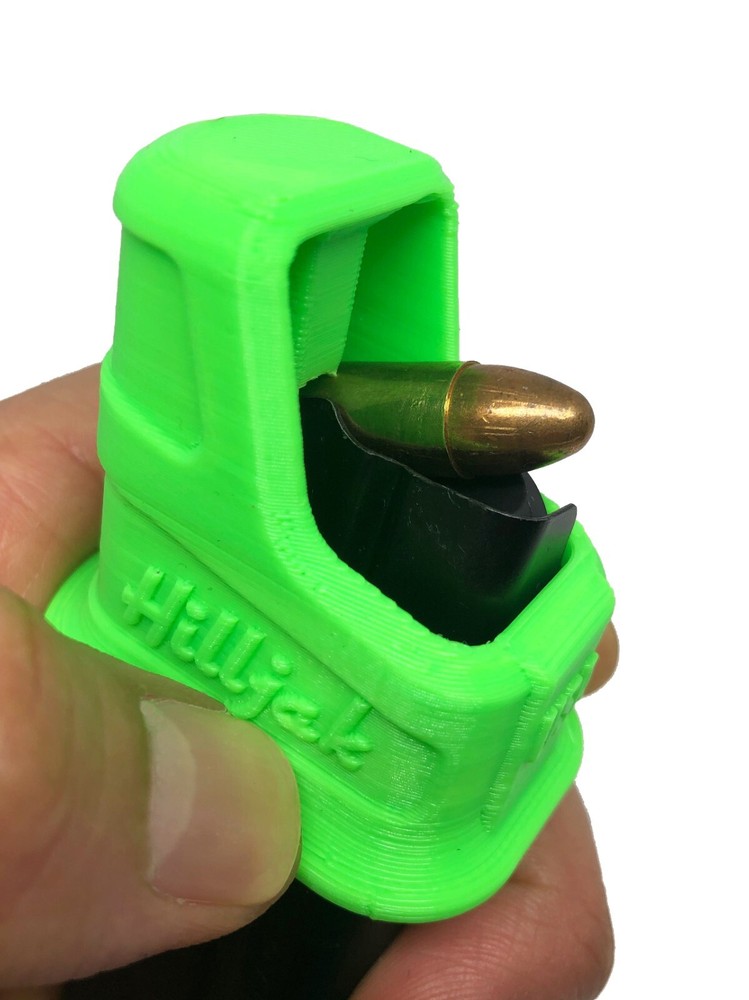 Springfield Armory XD 9MM Double-Stack Speed Loader Hilljak QL9 2.0, Neon Green