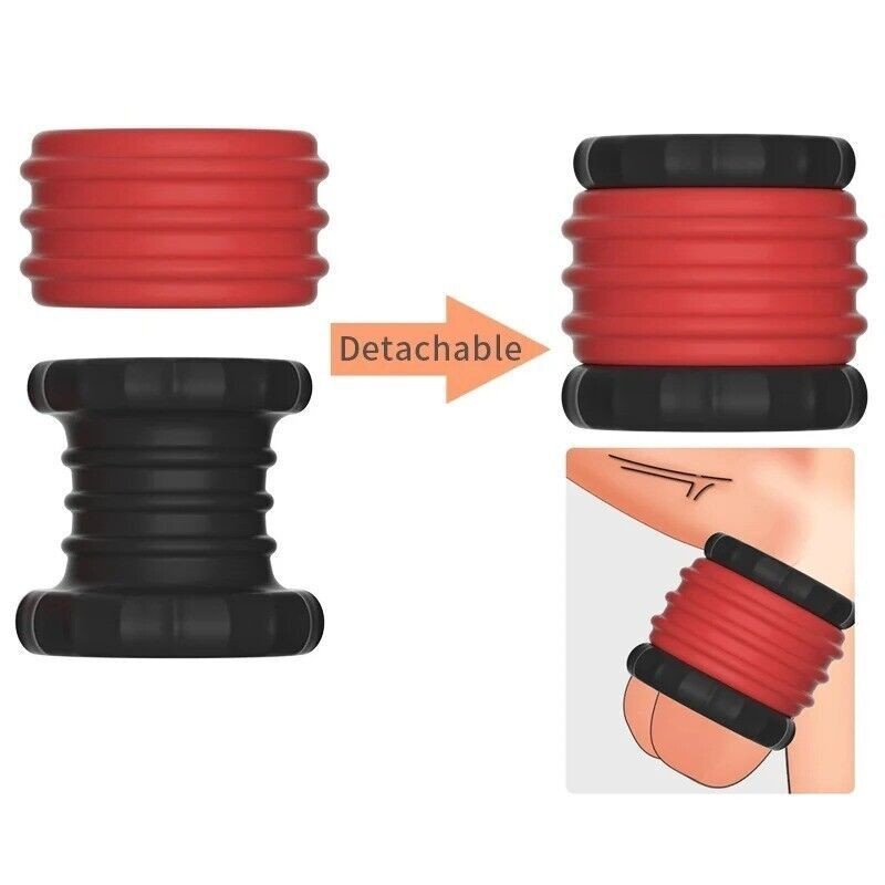 Ball-Scrotum-Stretcher-Ring-Penis Stretching Enhancer Delay Ejaculation for-Male