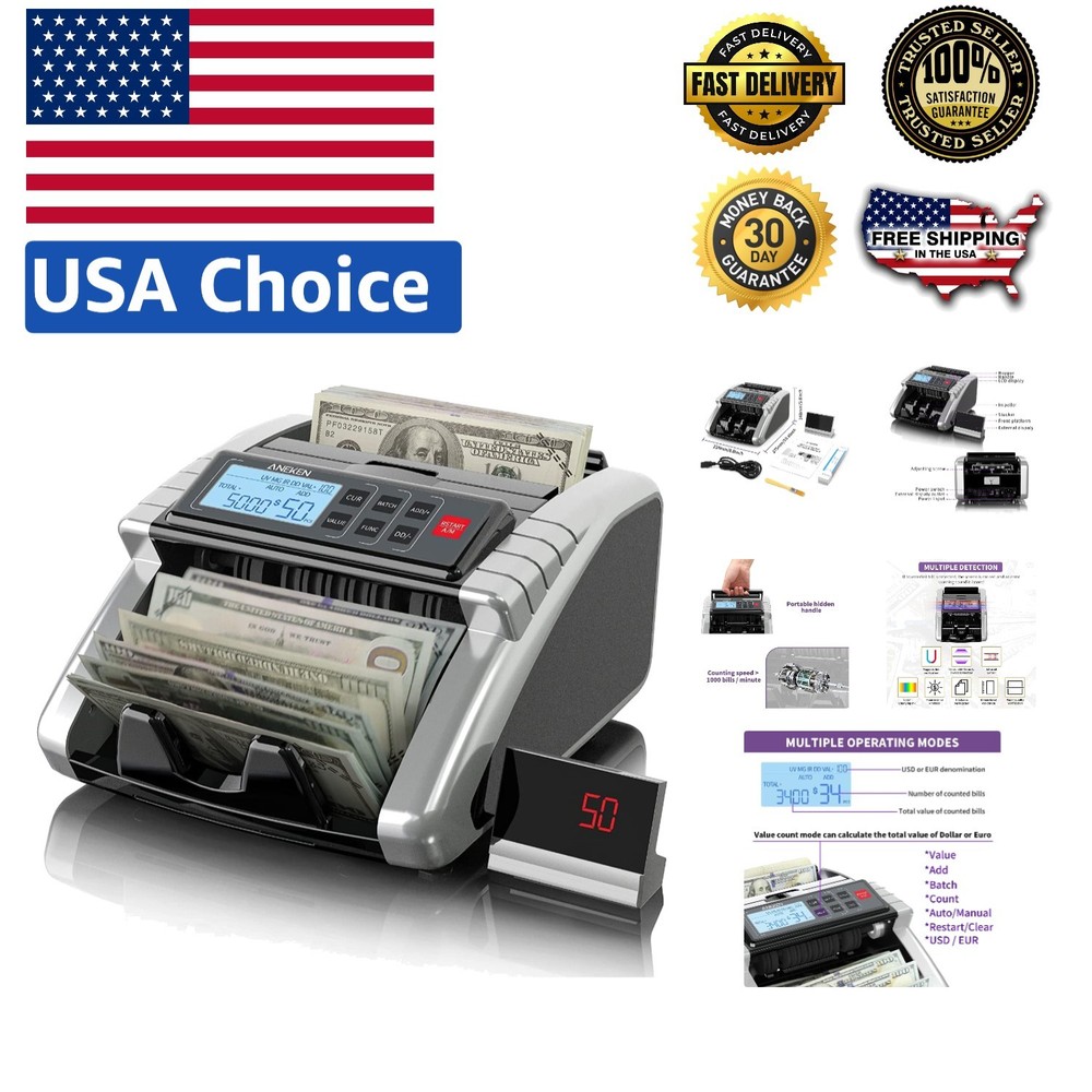 Efficient Cash Counter with Add & Batch Modes - Security Focused & User-Friendly