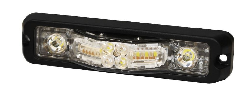 Warning Light, LED, Amber/Clear