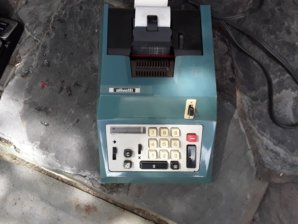 olivetti adding machine
