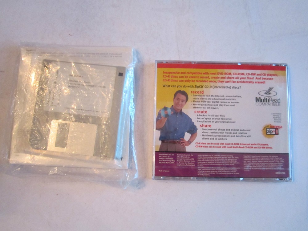 MICROSOFT WINDOWS NT WORKSTATION OPERATING SYSTEM & IOMEGA CD-R RECORDABLE DISC