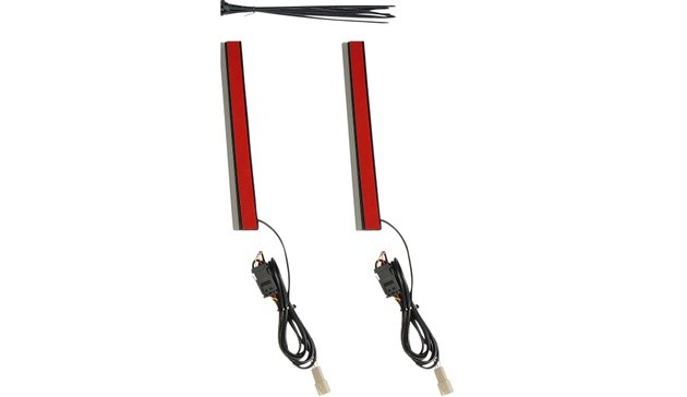 Custom Dynamics Plasma Rods Red 8"L