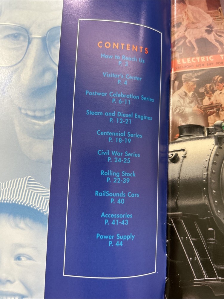 LIONEL TRAINS 1999 PREVIEW CATALOG