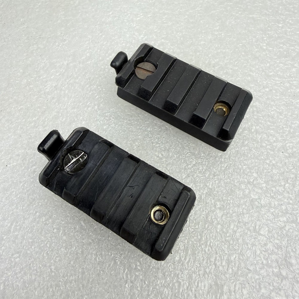 2 - Ops Core Black FAST Helmet ARC Rail Accessory Mounting Hardware Picatinny