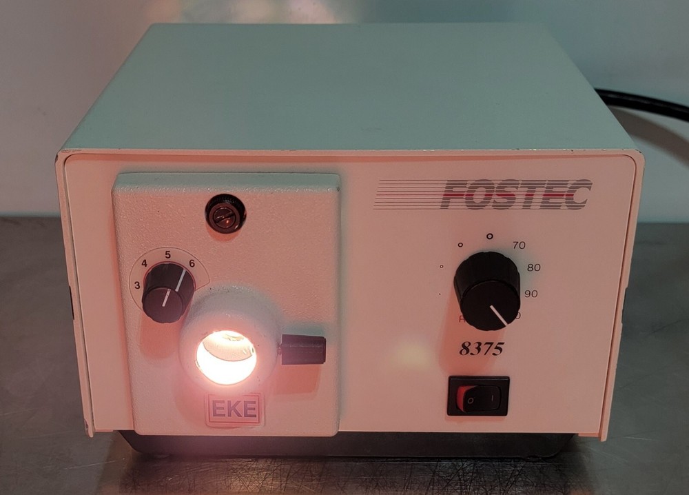 Fostec 8375 EKE Type 8320 Fiber Optic Light Source
