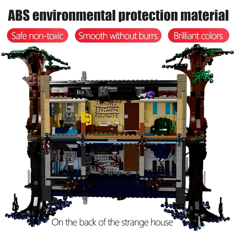 2287Pcs Stranger Things the Upside down Building Blocks Model Brick Kit MOC