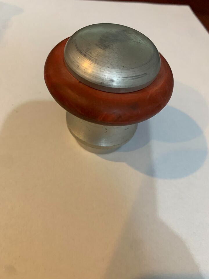 Silver Metal Bumper Pool Posts with Red Rubber - Bumper Pool Posts