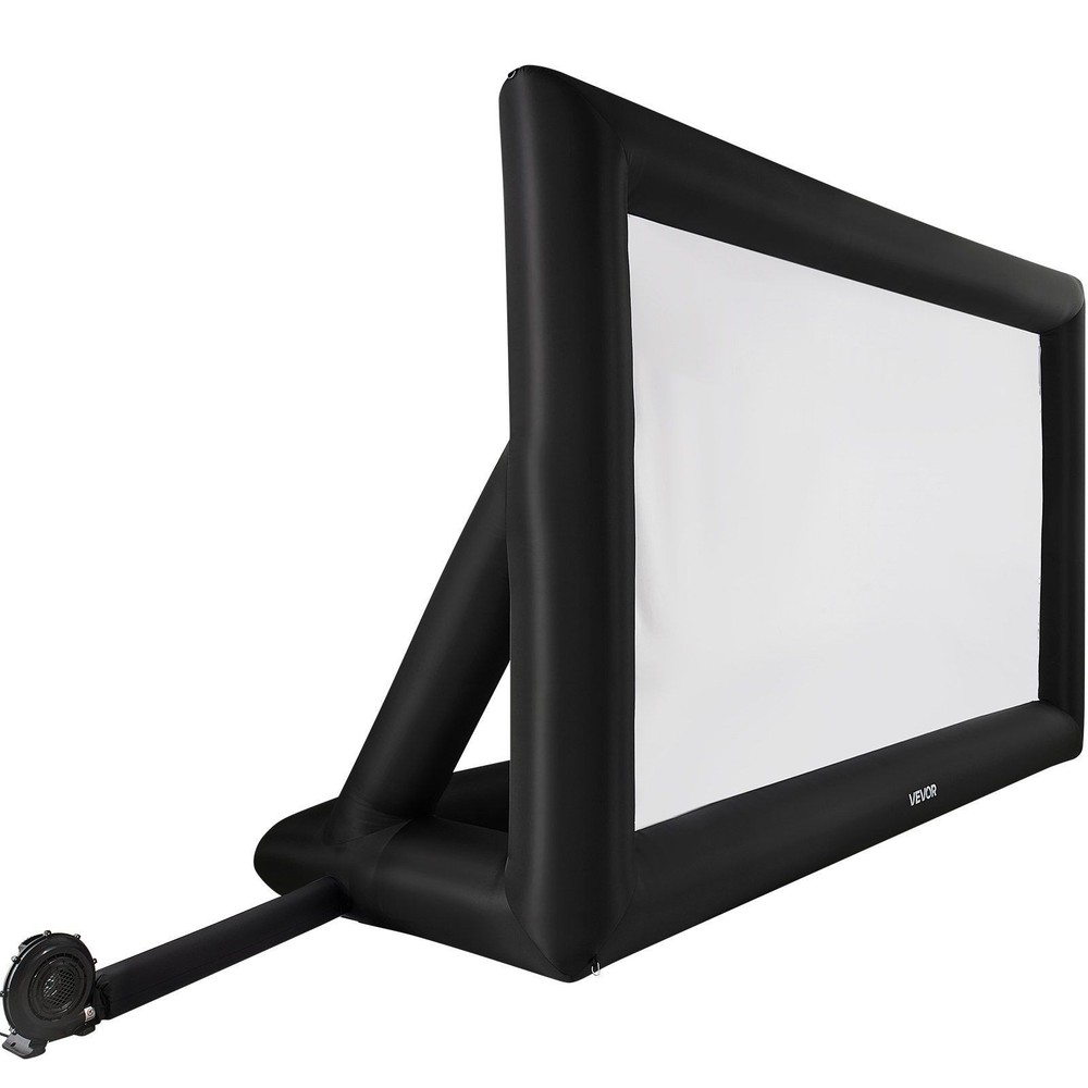 20FT Instant Assemble Projector Screen Inflatable 250W Pump Tech
