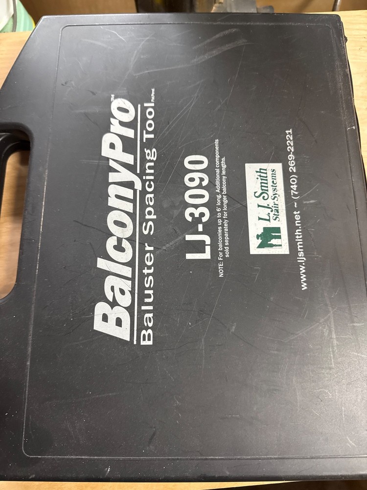 LJ Smith Balcony Pro for equally spaced balusters