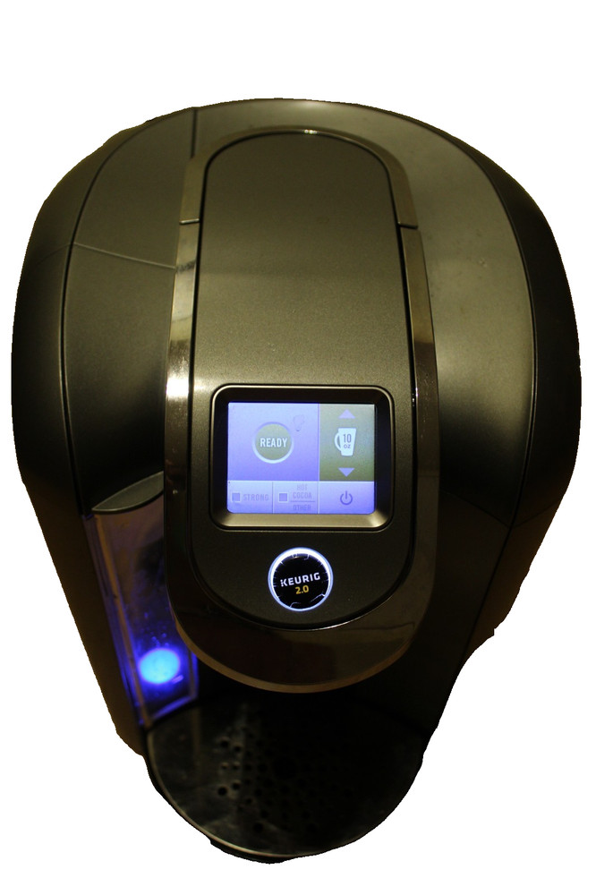 Keurig 2.0 Brewing System K2.0-500 Brewer Coffee Maker Touchscreen Silver