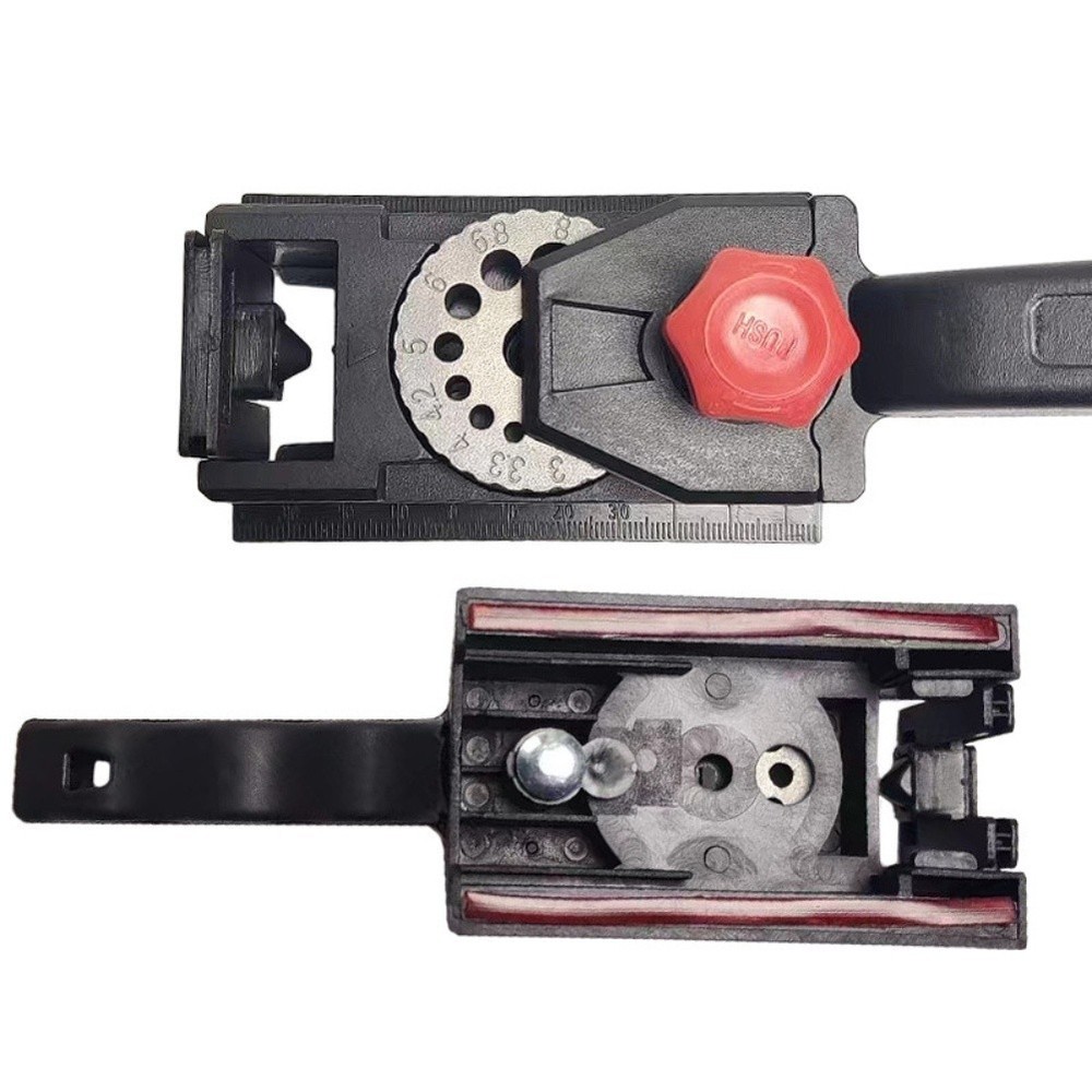 Dowel Drill Guide Adjustable Locator Integrated Drill Sleeve for Chippl