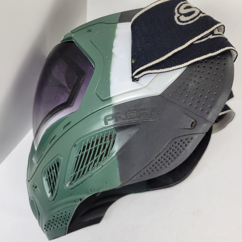 Sly Profit Paintball Mask Green Pattern
