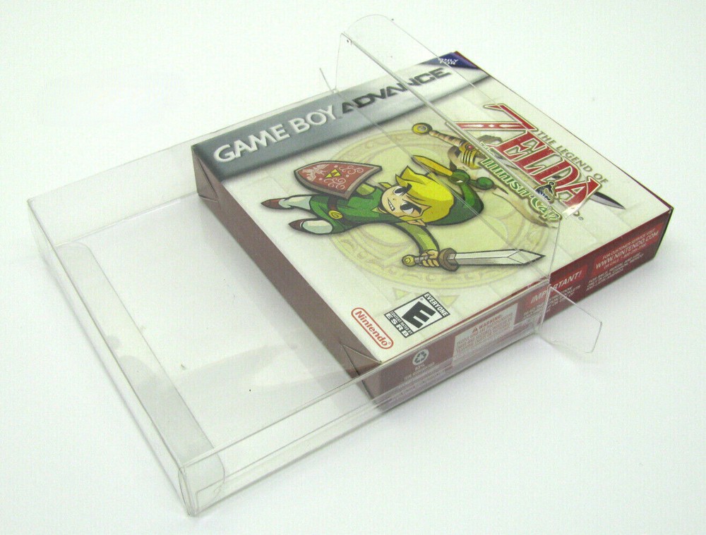25x NINTENDO GAME BOY ADVANCE GAME BOX - PROTECTIVE BOX PROTECTOR SLEEVE CASE