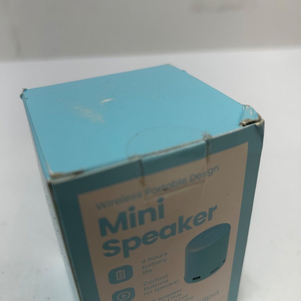 Wireless Mini Bluetooth Speaker Portable w/ Multicolor LED Lighting