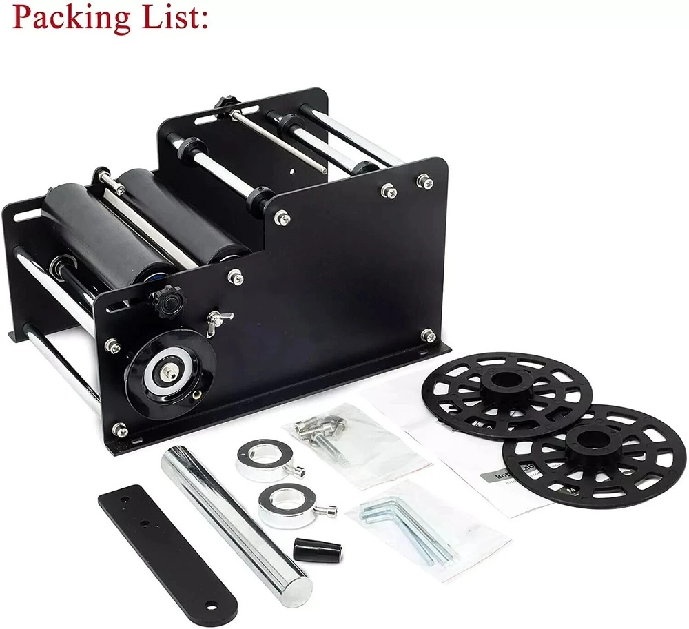 Manual Labeling Machine MT30 Label Maker Printer Round Bottle Label Applicator