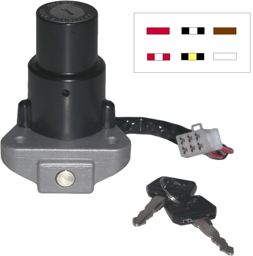 Ignition Switch for 1989 Kawasaki KH 125 K5