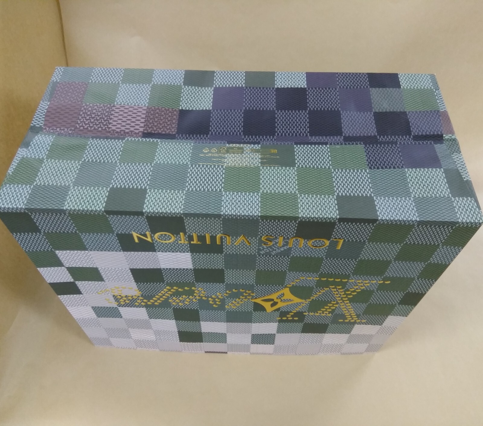 LOUIS VUITTON X PHARRELL 19.3 inch Extra Large Authentic Shopping Tote Gift Bag