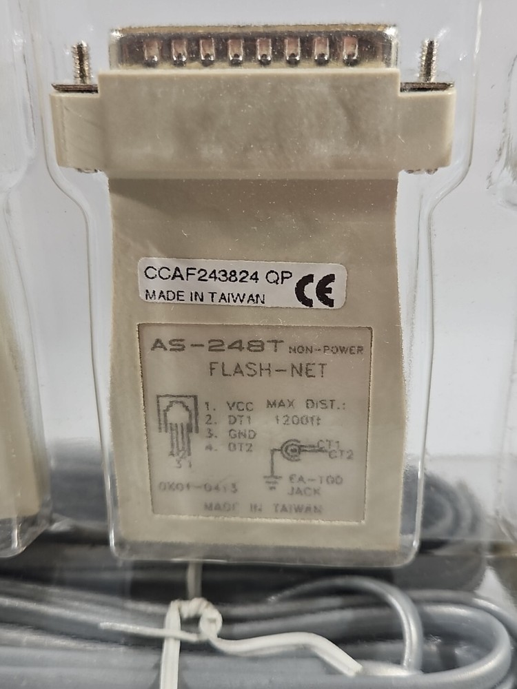 AS-248 FLASH-NET Automatic Printer Sharing Network for 24 Computers 8 Printers