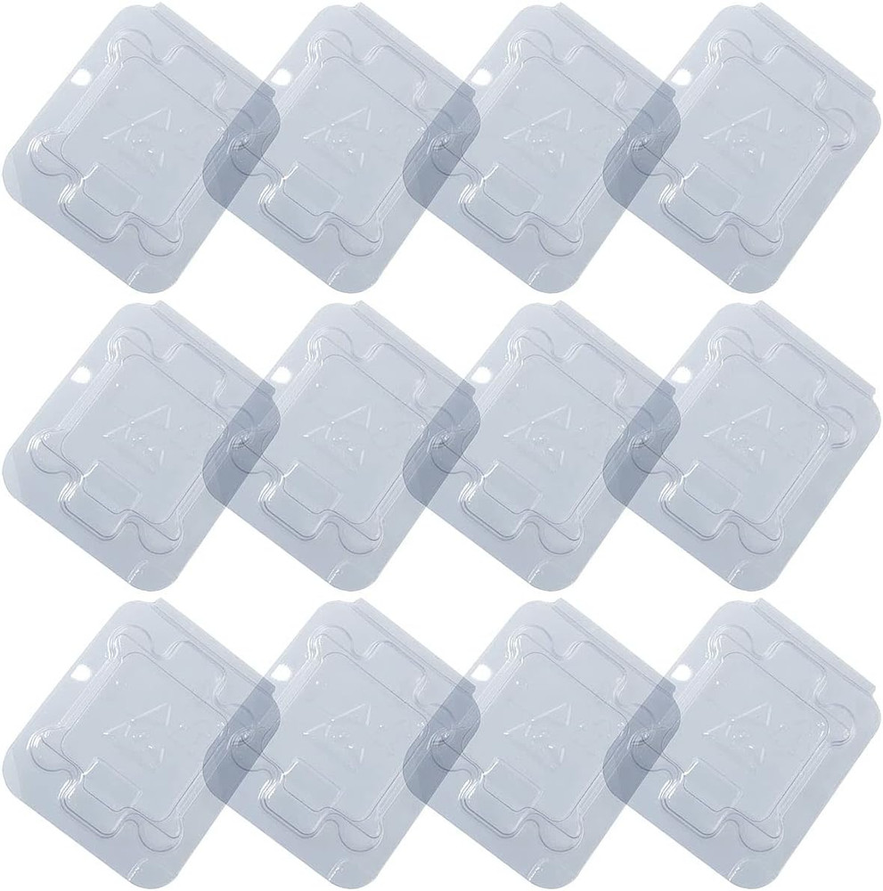 14Pc Universal CPU Protection Box 5.5x6.5cm Computer CPU Tray Case