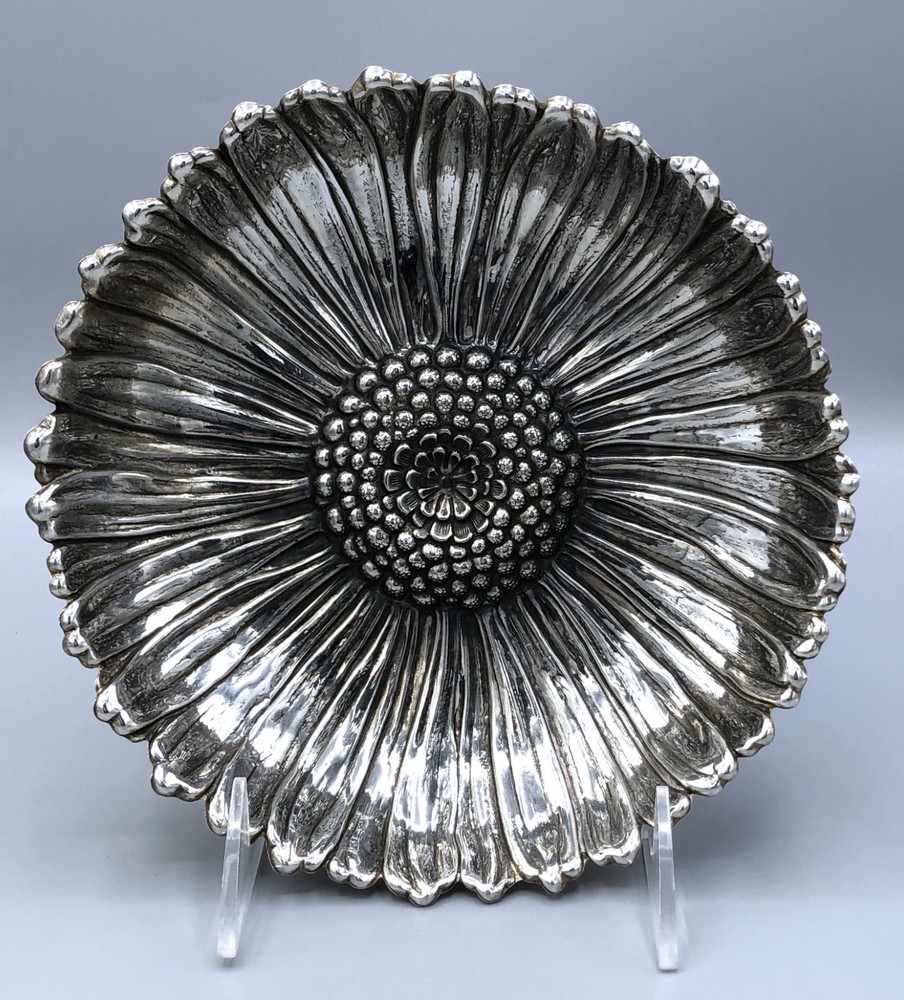Buccellati Sterling Silver "Daisy" Bowl, 7.25", super nice!