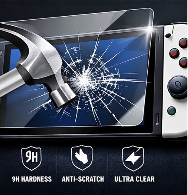 Nintendo Switch 2 high definition Tempered GlassProtector 4 PACK