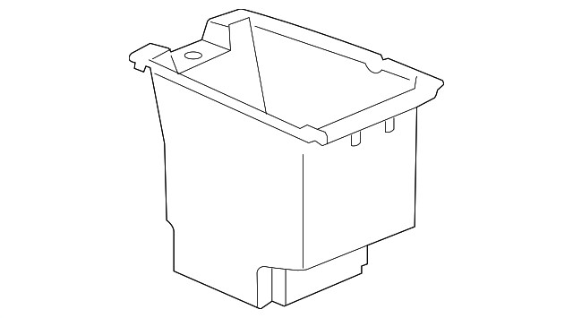 Genuine GM Compartment Box 89039927