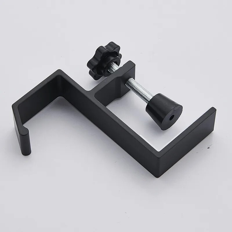 1/2pc Adjustable Desk Hook – Headset & Backpack Hanger, Punch-Free Mount