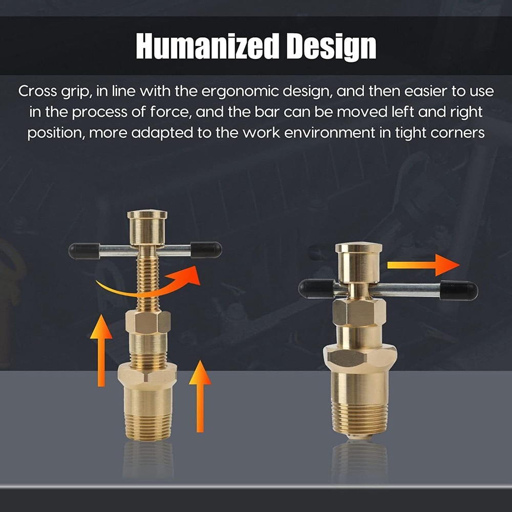 Olive Remover Puller Solid Brass Copper Pipe Fitting Plumbing Tool 1/2" & 3/4"