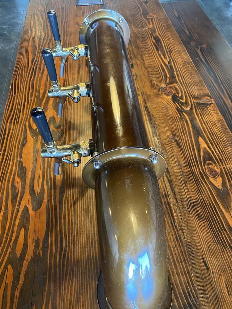3 Tap Draft Beer Tower Glycol system