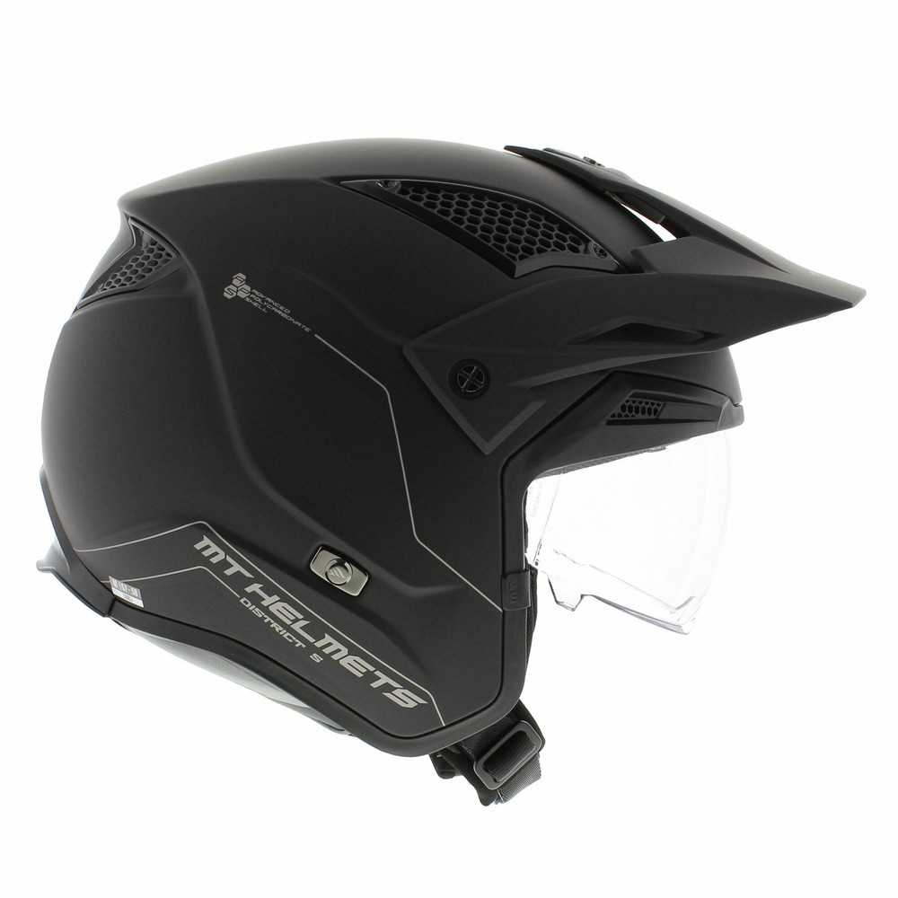 MT District S SV helmet matte black