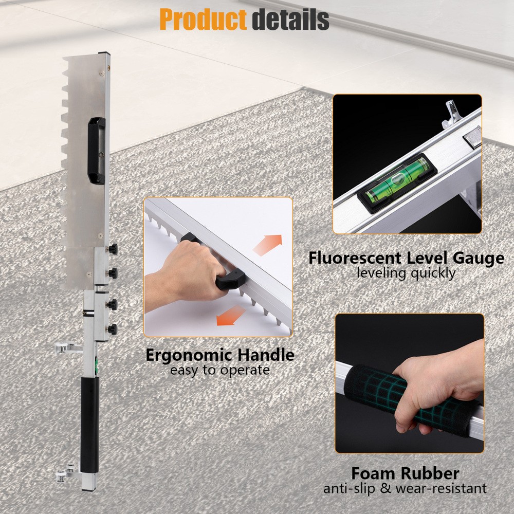 Tile Flat Ash Device Floor Tile Leveler Leveling Flat Sand Tiling Paving Tool