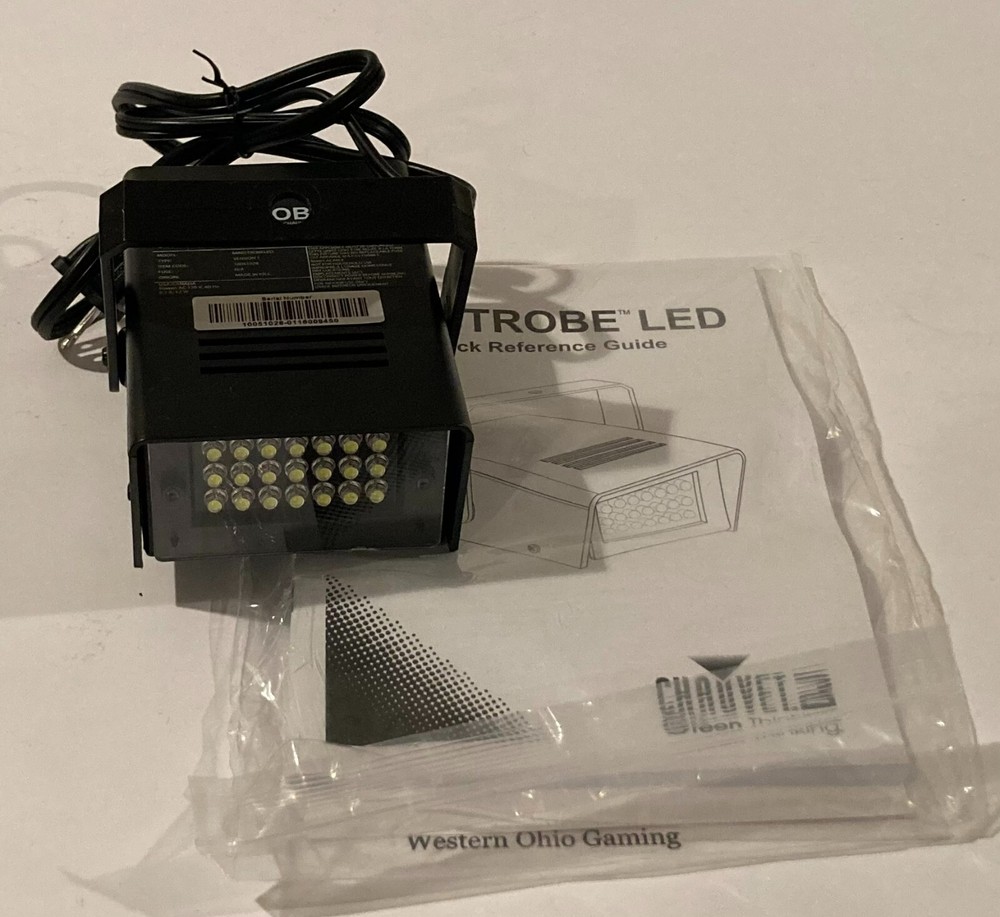 Chauvet DJ Mini Strobe LED Light USED READ