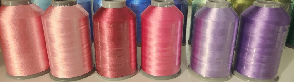 38 Spools Airplane Rayon Sewing&Embroidery Machine Thread 5000M Each