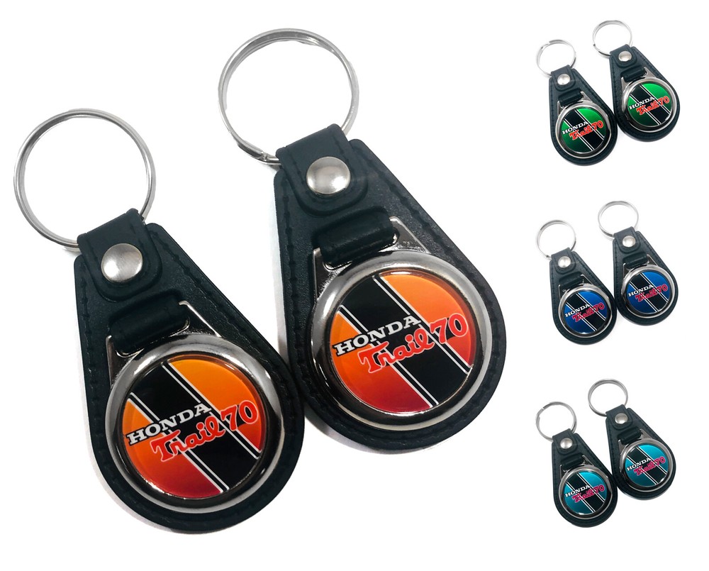 Keychains Fob Key Ring for Trail 70 CT70  (2-Pack)
