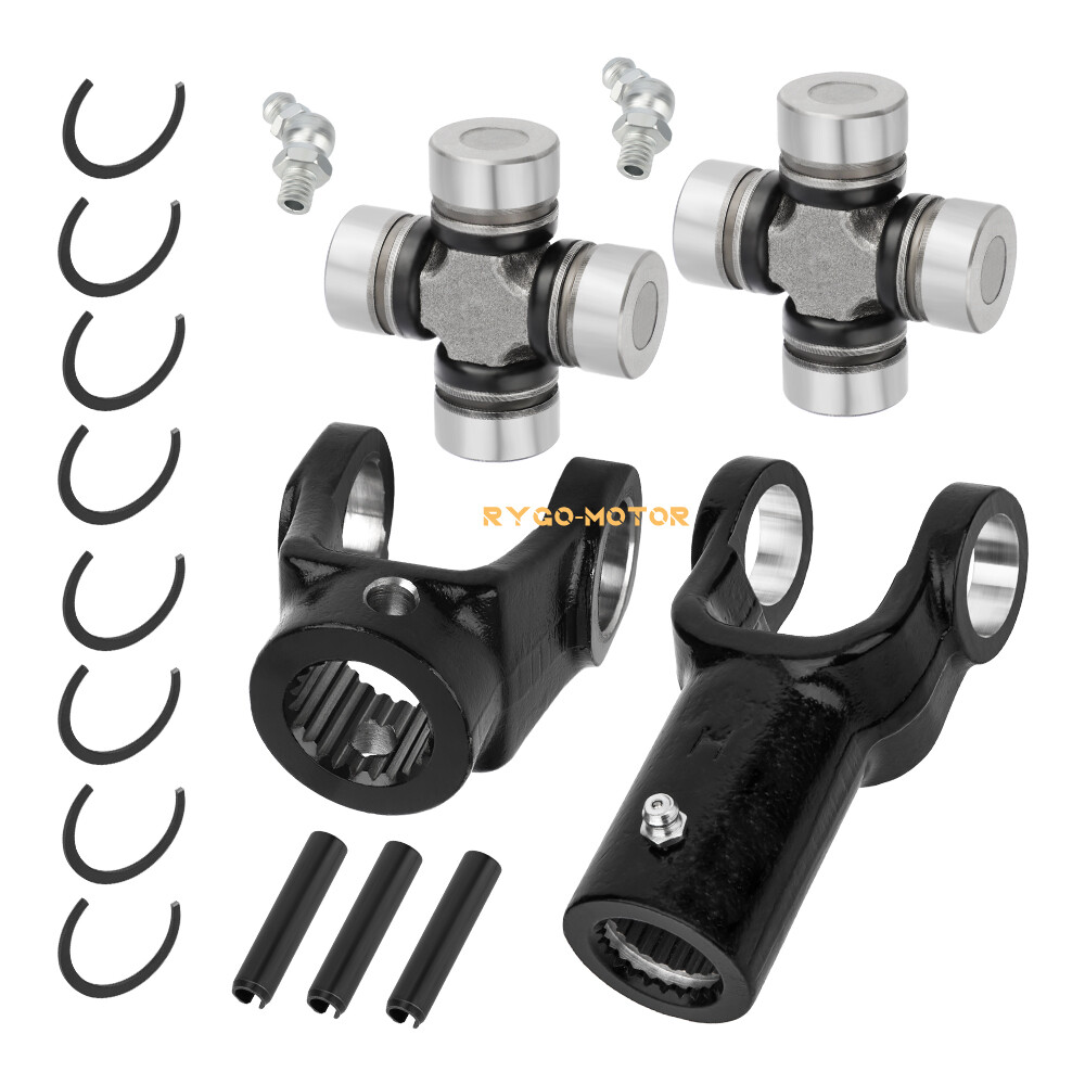 Front Prop Shaft Yoke & U-Joint Kit (2 Side) for Polaris RZR 570 RZR 800 RZR 900