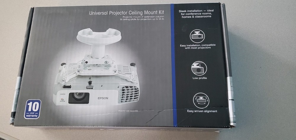 Epson V12H808001 Projector Mount Kit - White