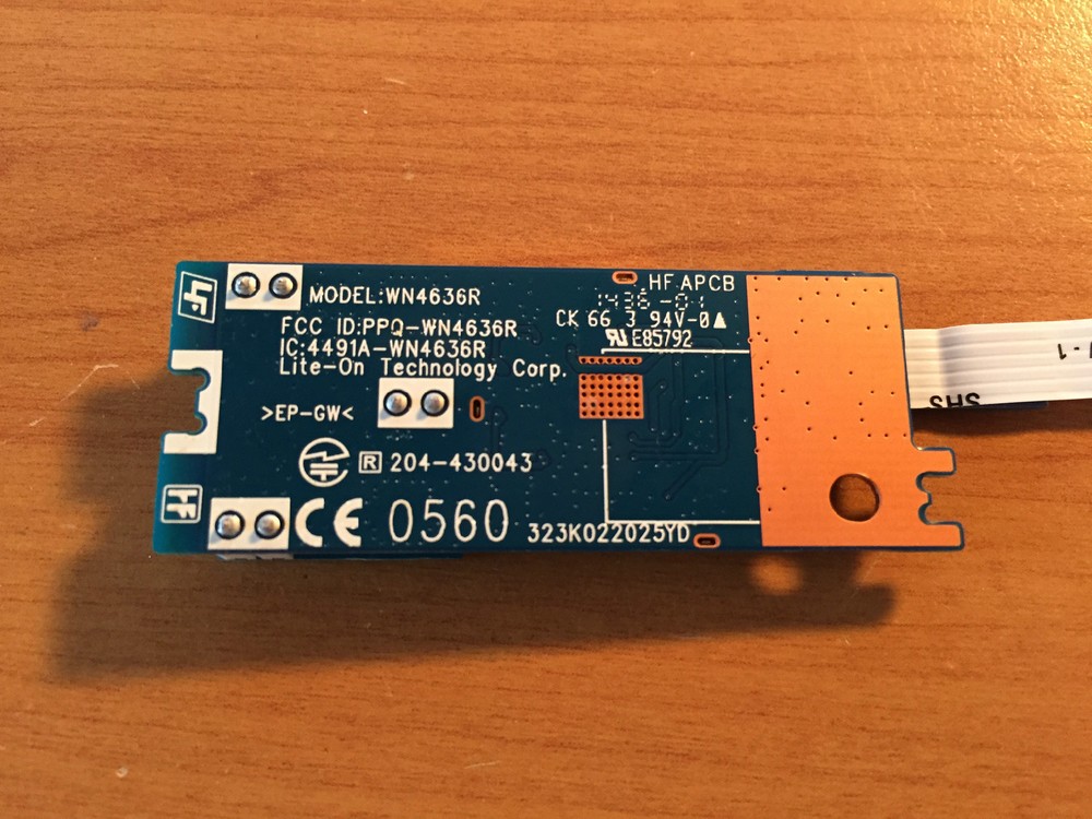 Sony Original Wi-Fi Module WLAN Card WN4636R