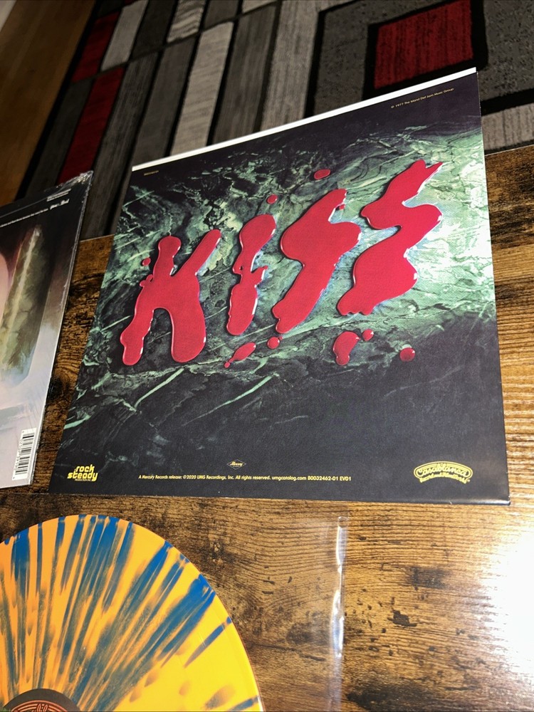 Kiss -Love Gun(1977) [Tangerine/Aqua Splatter LP Record, 2020 RE) Ace Frehley