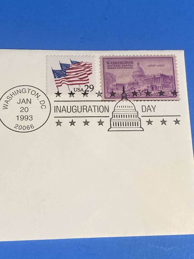 TIPPER GORE - INAUGURATION DAY - 3c ENVELOPE 1993
