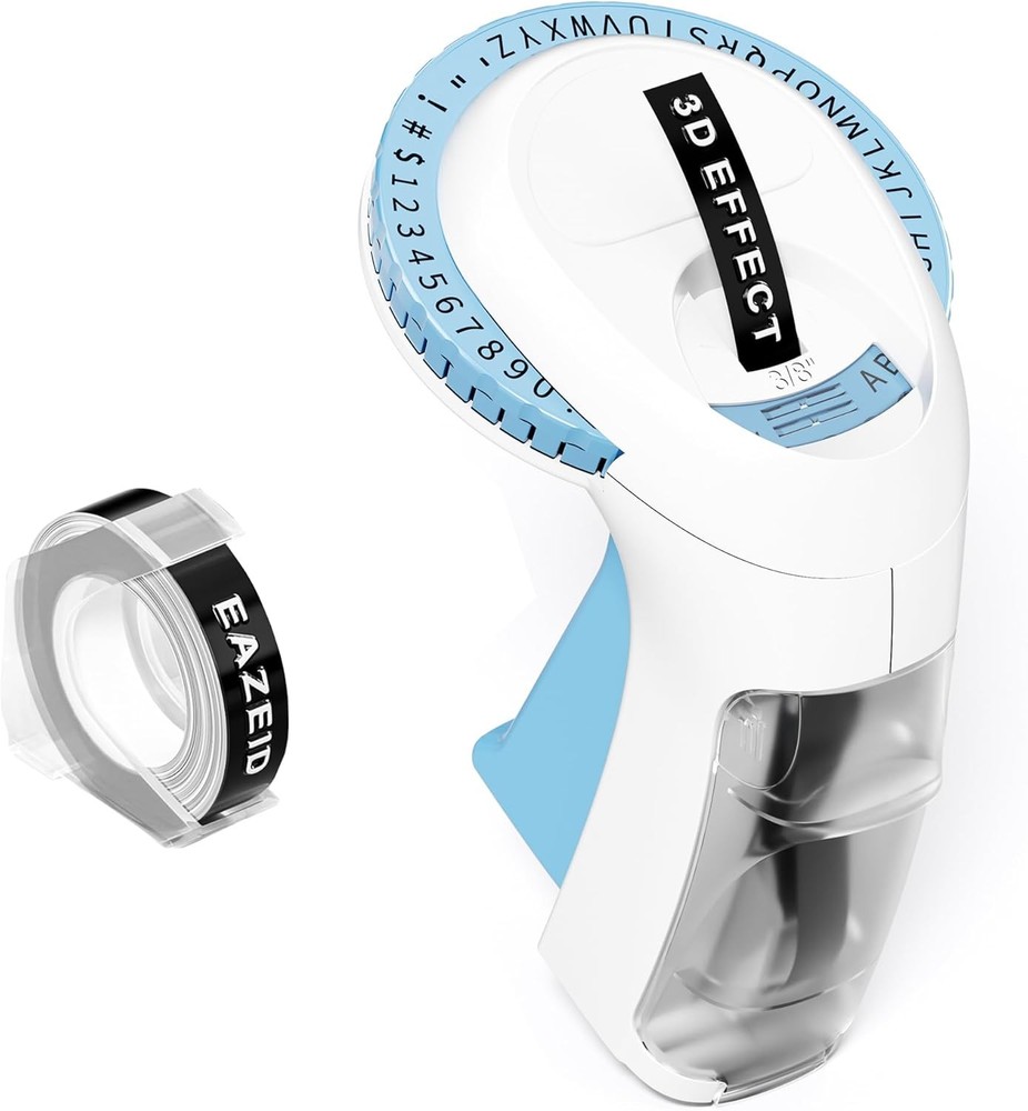 Phomemo Omega S Embossing Label Maker Manual Embossed Label Maker with Tapes