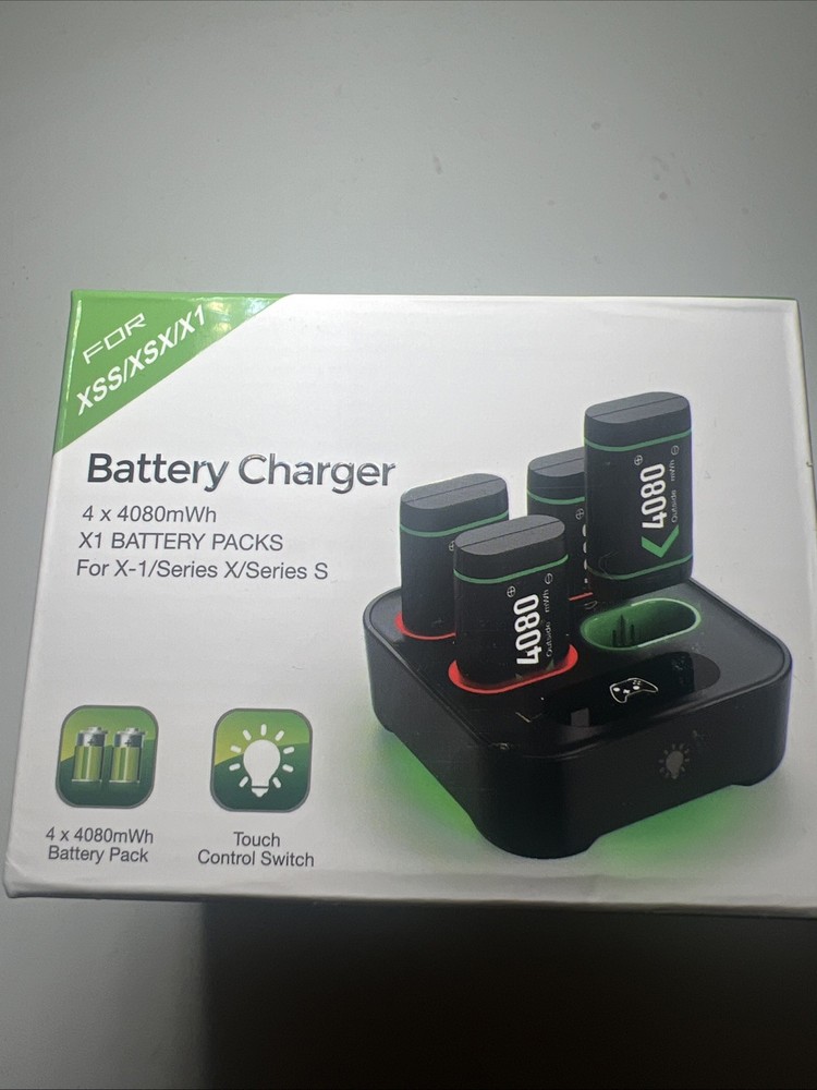 For Xbox One Series S X Controller Rechargeable Battery Pack + Charging Dock