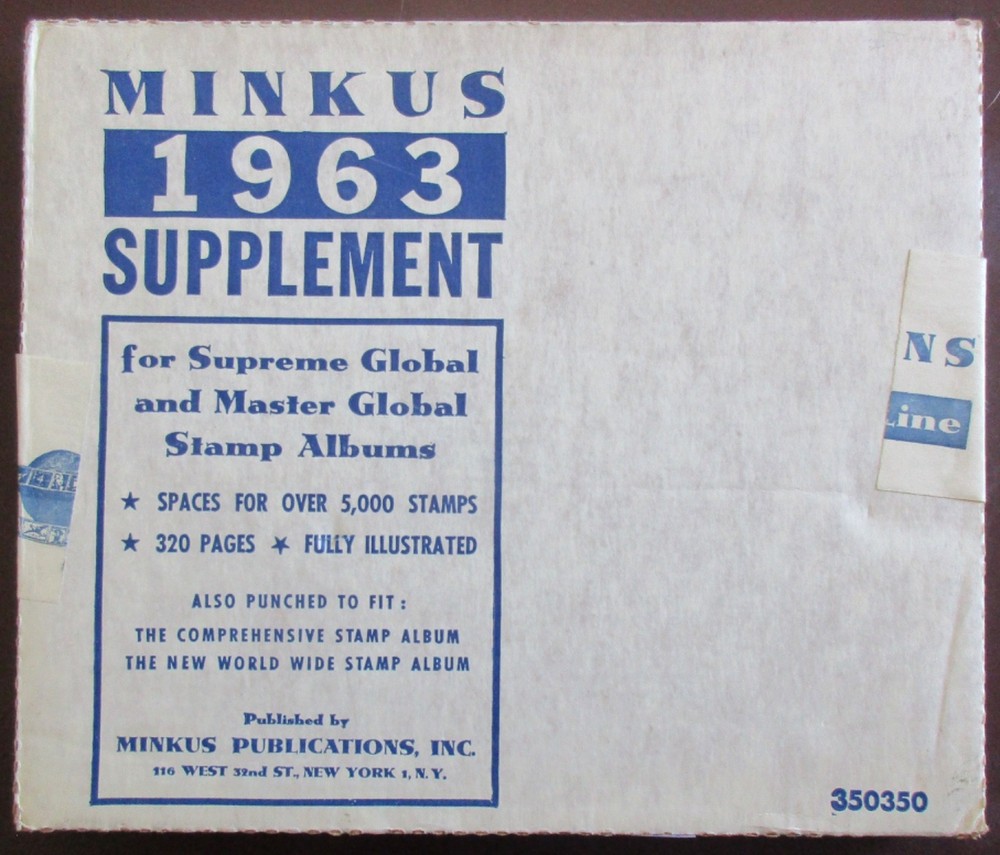1963 Minkus Global Supplement