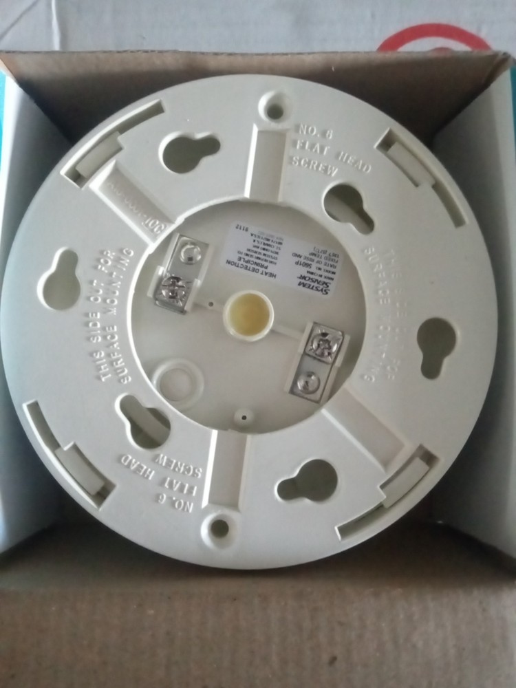 5601P System Sensor Heat Detector