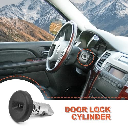 924-796 Ignition Switch Lock Cylinderwith On Board Programming, Compatible