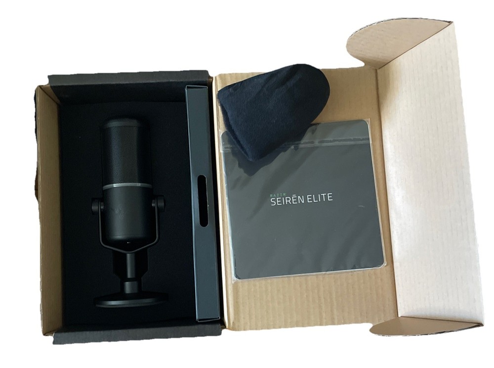 Razer Seiren Elite Professional-Grade USB Dynamic Microphone - Open Box