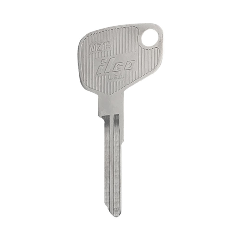 MZ15   Key Blank  Nickel