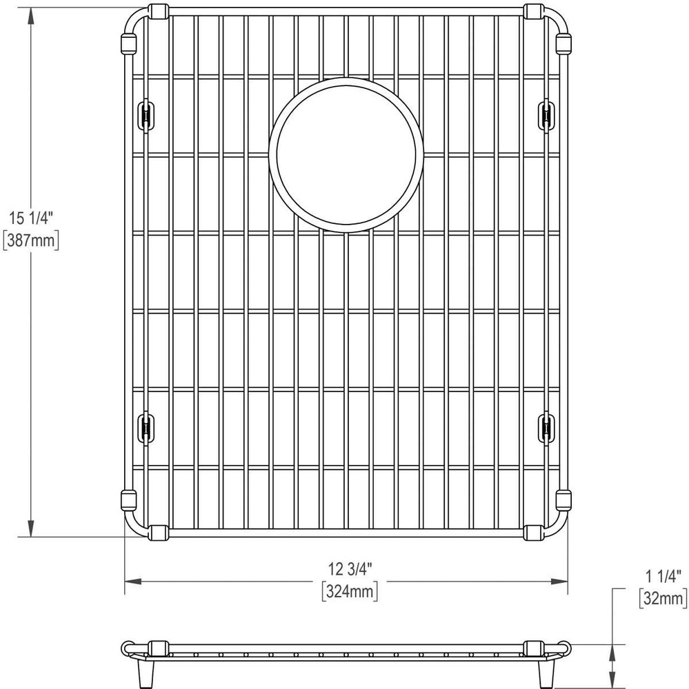 EBG1315 Stainless Steel Bottom Grid